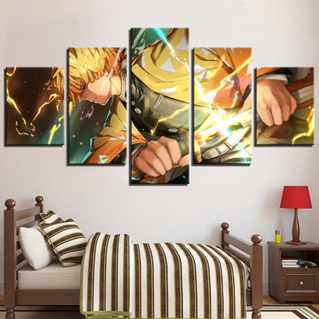 Tableau Demon Slayer Zenitsu Agatsuma