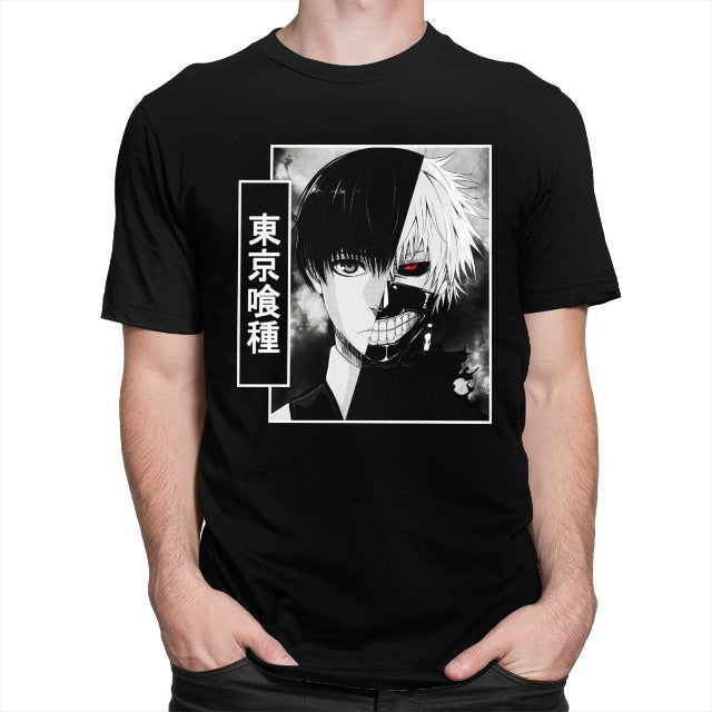 T-Shirt Maglietta Tokyo Ghoul Ken Kaneki