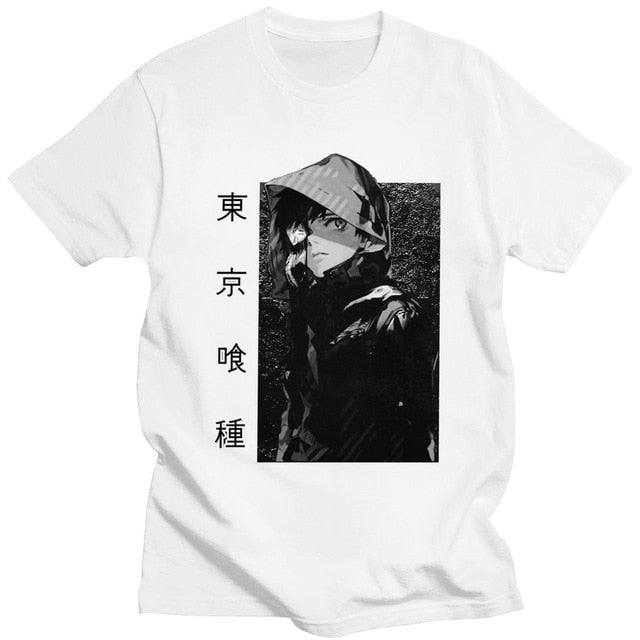 T-Shirt Maglietta Tokyo Goul Grigio