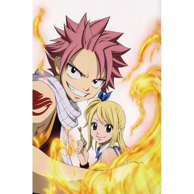Poster Natsu & Lucy