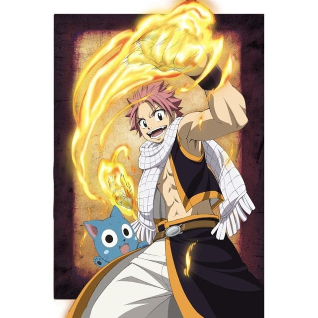 Poster Natsu & Happy