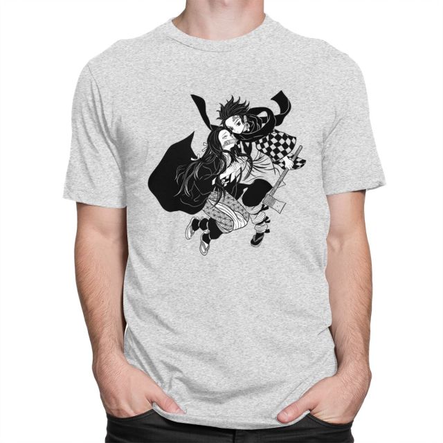 T-Shirt Demon Slayer Tanjiro &amp; Nezuko