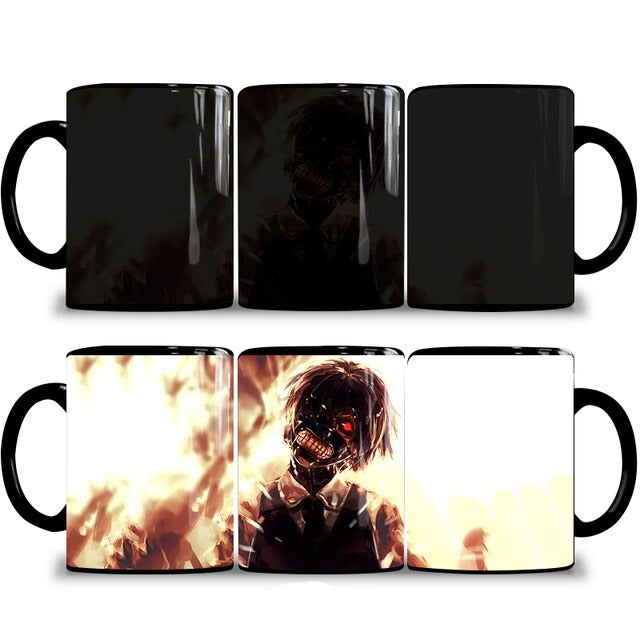 Tasse Thermoréactive Ken Kaneki Masque Tokyo Ghoul