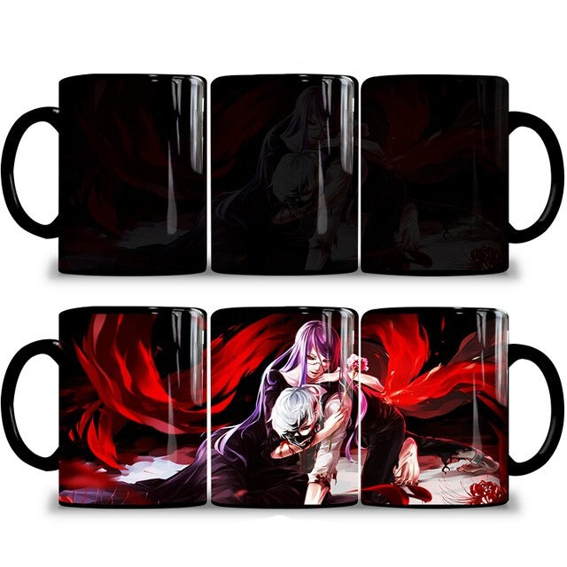 Mug Thermoréactif Rize & Ken Kaneki Tokyo Ghoul
