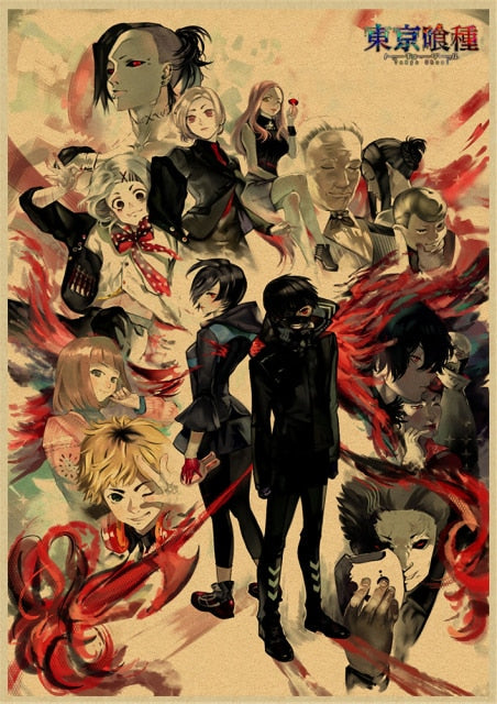 Poster Tokyo Ghoul Vintage
