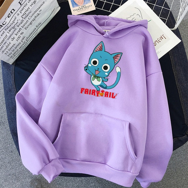 Sweat Happy Fairy Tail violet
