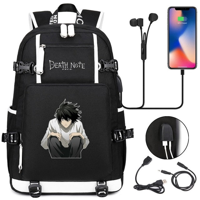 Sac à Dos Connecté Death Note Cartable