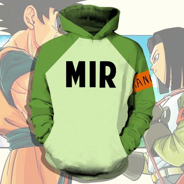 Sweat A Capuche Manga Dragon Ball Z C-17 MIR 