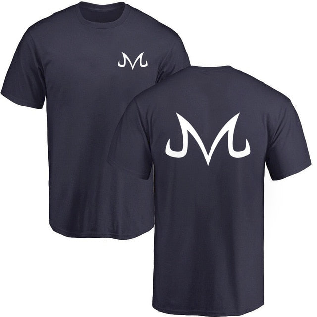 T-Shirt Manga Dragon Ball Z Vegeta (6 coloris) Floqué Adulte Homme Femme Courtes Manches