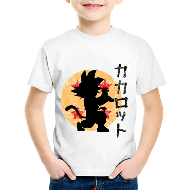 T-shirt Enfant Kaméhaméha BLANC