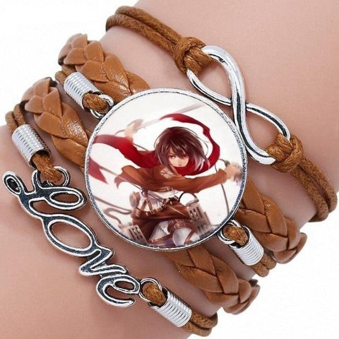 Bracelet Attack on Titan Mikasa