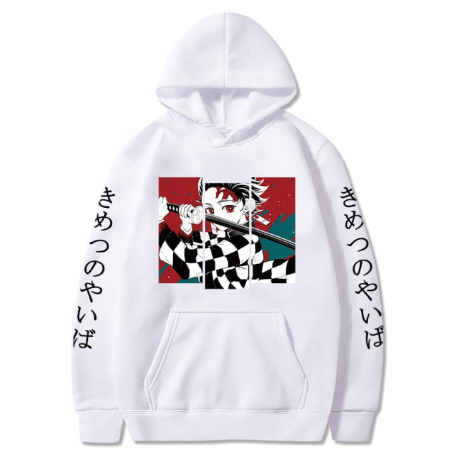 Demon Slayer Tanjiro Manga Hoodie Erwachsene Männer Frauen Langarm