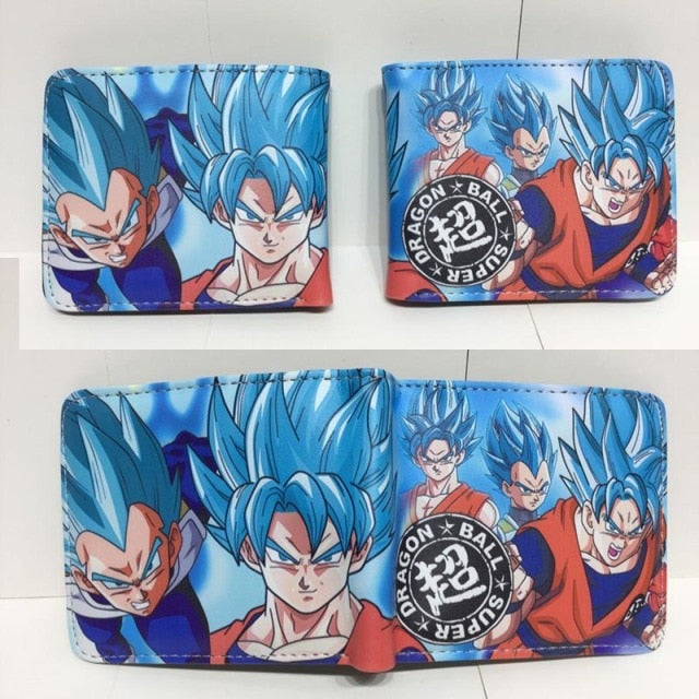 Portefeuille Vegeta &amp; Goku Blue