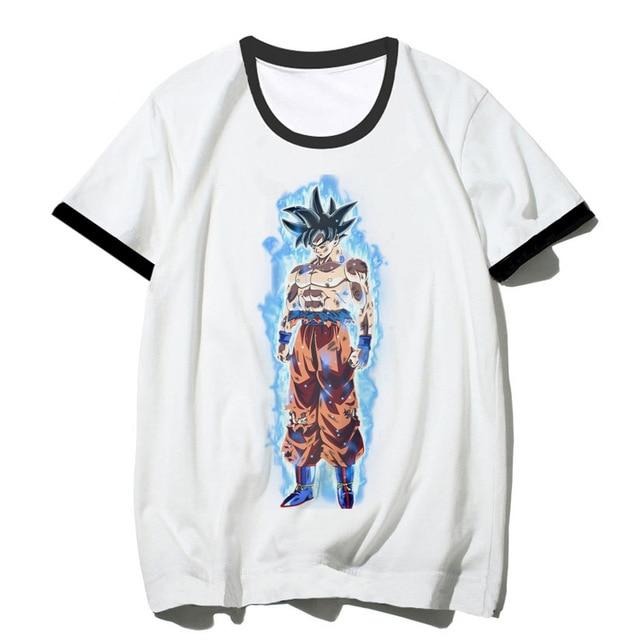 T-Shirt Manga Dragon Ball Super Floqué Adulte Homme Femme Courtes Manches