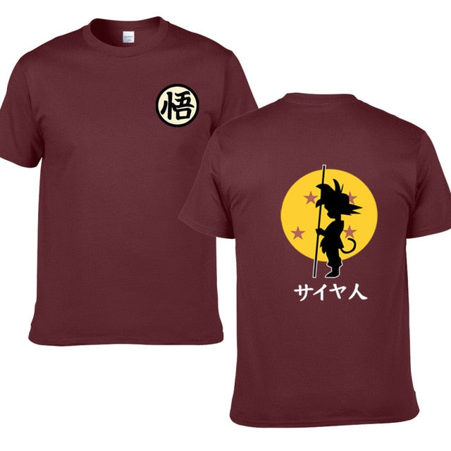 T-Shirt Maglietta Dragon Ball Z Goku 4 Colori
