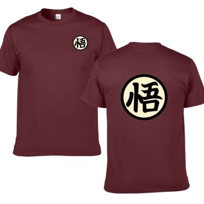 T-Shirt Maglietta Dragon Ball Z Kanji Go (5 colori)