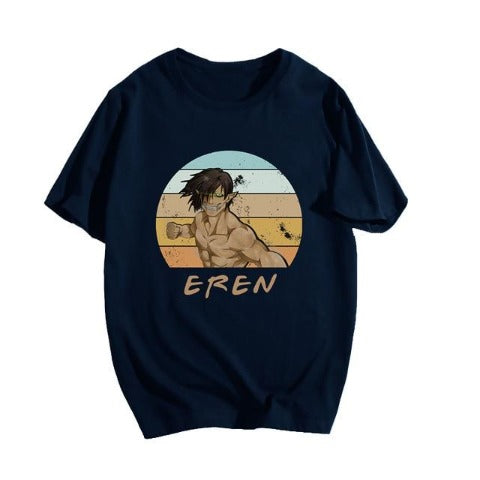 Tshirt Titan Assaillant bleu