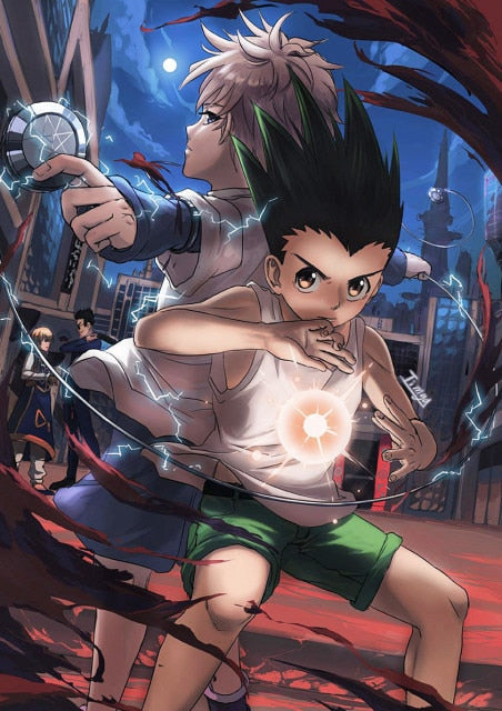 Póster Gon y Killua HxH