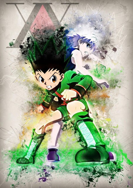 Poster Killua x Gon Hunter x Hunter