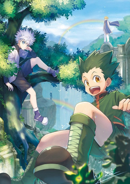 Poster Kirua et Gon Hunter x Hunter