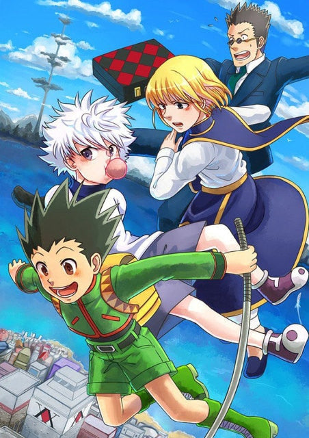 Poster Leolio Kurapika Kirua Gon HxH