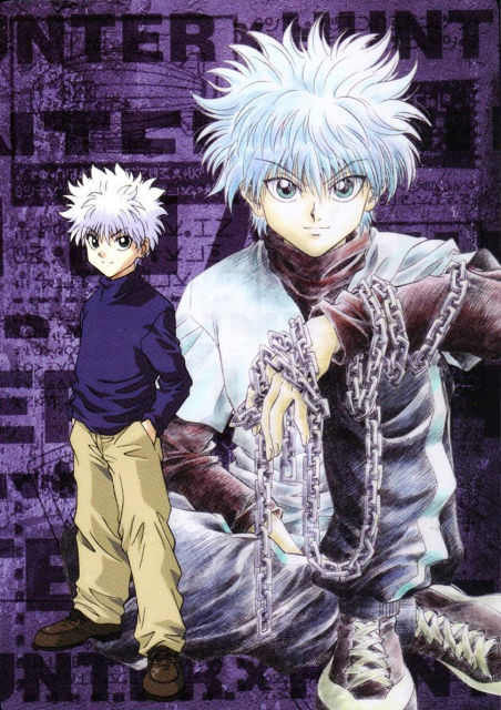 Poster Killua Chaînes Hunter x Hunter