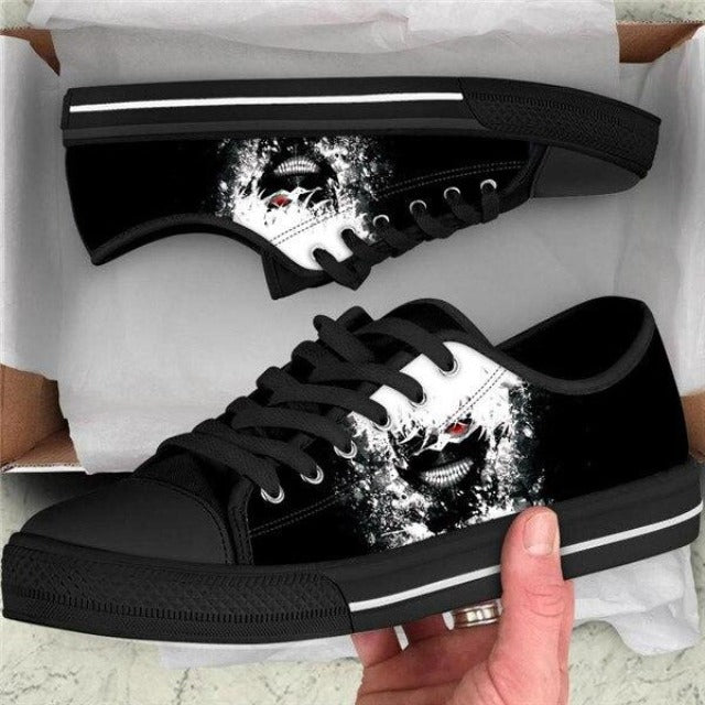 Chaussures Tokyo Ghoul Ken Kaneki Masque Baskets Sneakers Adulte Homme Femme