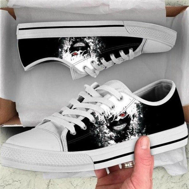 Chaussures Tokyo Ghoul Ken Kaneki Masque Baskets Sneakers Adulte Homme Femme