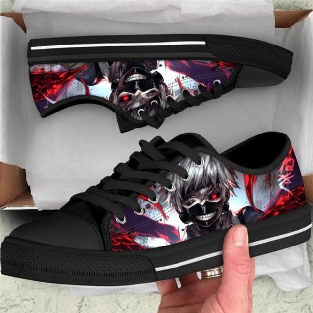 Sneakers Ken Kaneki Tokyo Ghoul Baskets Chaussures Adulte Homme Femme