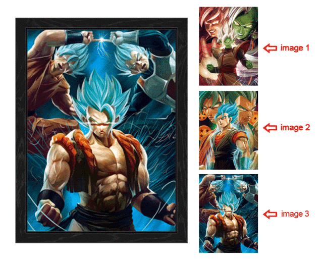 Poster dragon ball Fusions 