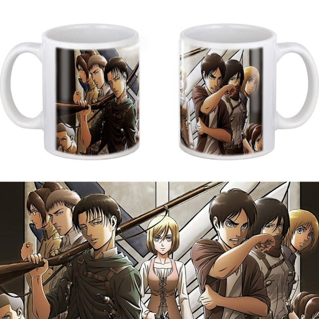 Tasse Personnages Attaque des Titans