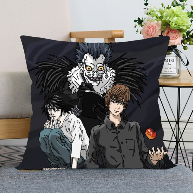 Taie d'Oreiller Light L Ryuk Death Note