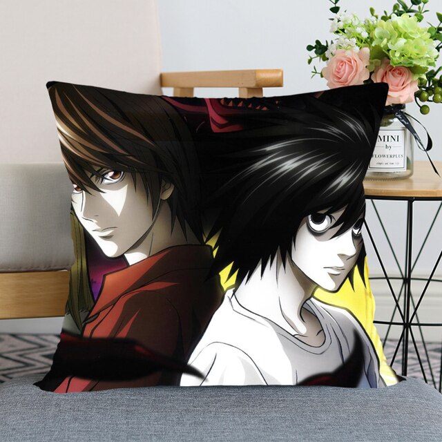 Taie d'Oreiller Light &amp; L Death Note