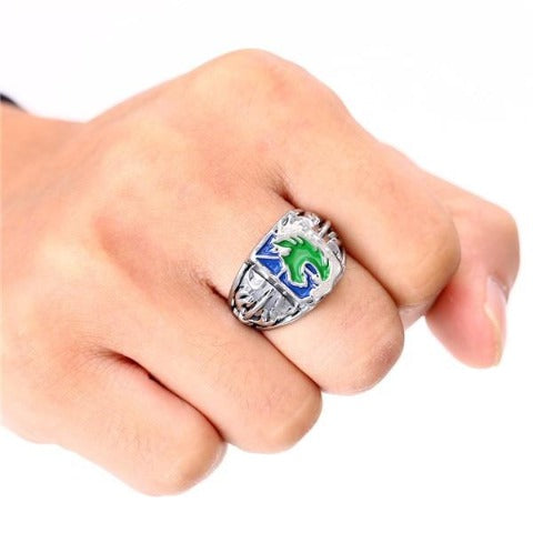 Bague Attaque des Titans 4 Pièces