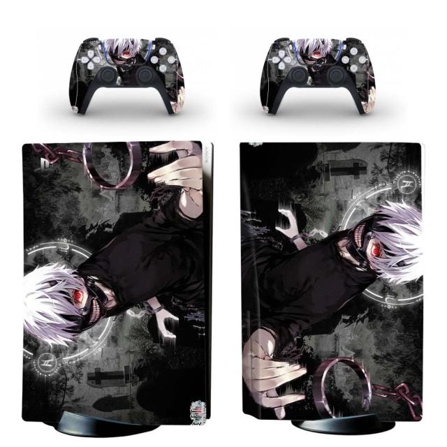 Sticker PS5 "Ken" Tokyo Ghoul Autocollant Console & Manette