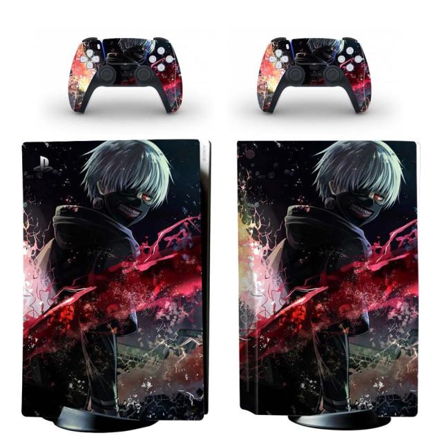 Sticker PS5 "Kagune" Tokyo Ghoul Autocollant Console & Manette