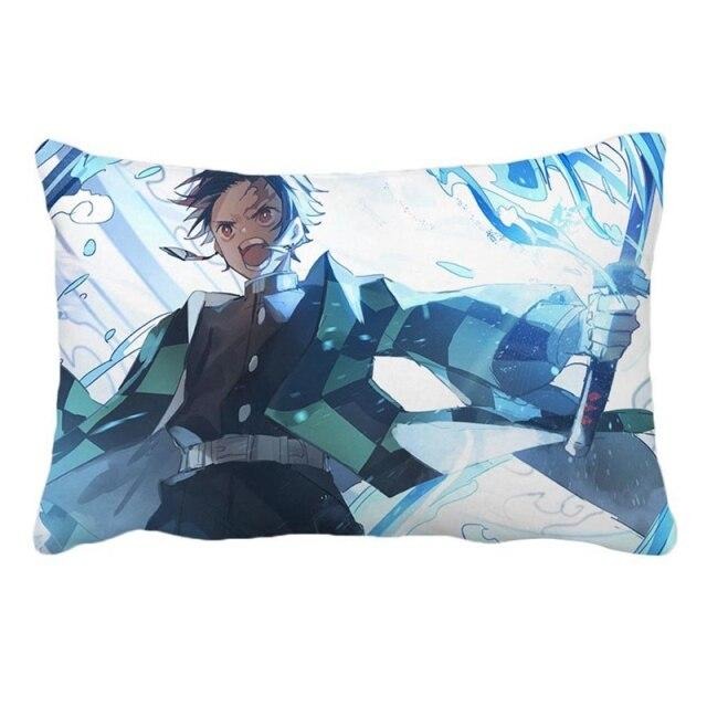 Taie d'Oreiller Demon Slayer Tanjiro