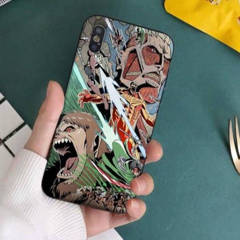 Coque iPhone Attaque des Titans