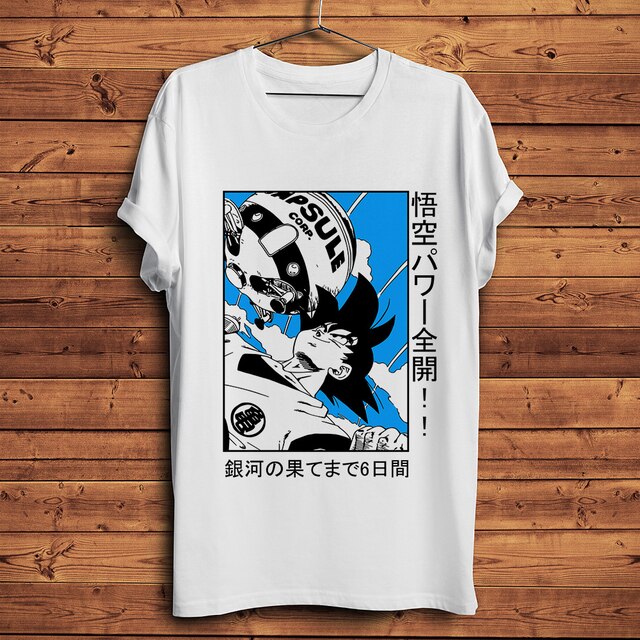 T-shirt Goku Namek Dragon Ball Floqué Adulte Homme Femme Courtes Manches