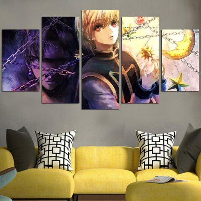 Tableau Kurapika Hunter x Hunter Cadre Toile
