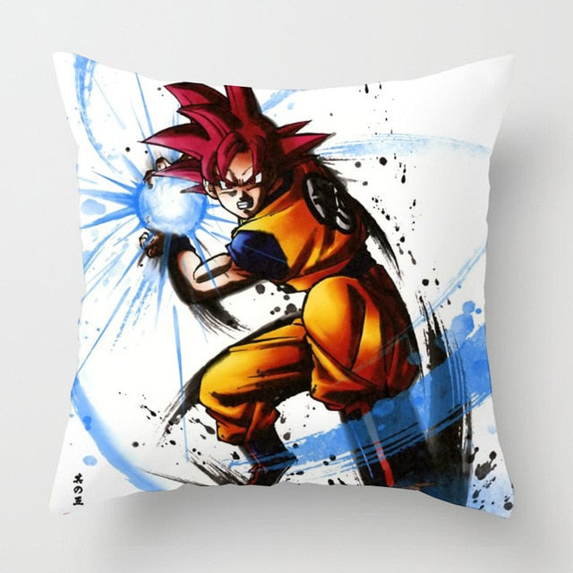 Taille d'Oreiller Goku God