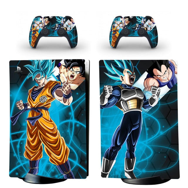 Sticker PS5 DBS Autocollant Console &amp; Manette