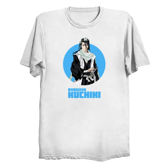 T-Shirt Maglietta Bleach Byakuya Kuchiki