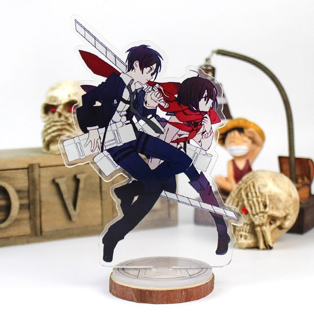 Figurine Eren x Mikasa Attaque des Titans