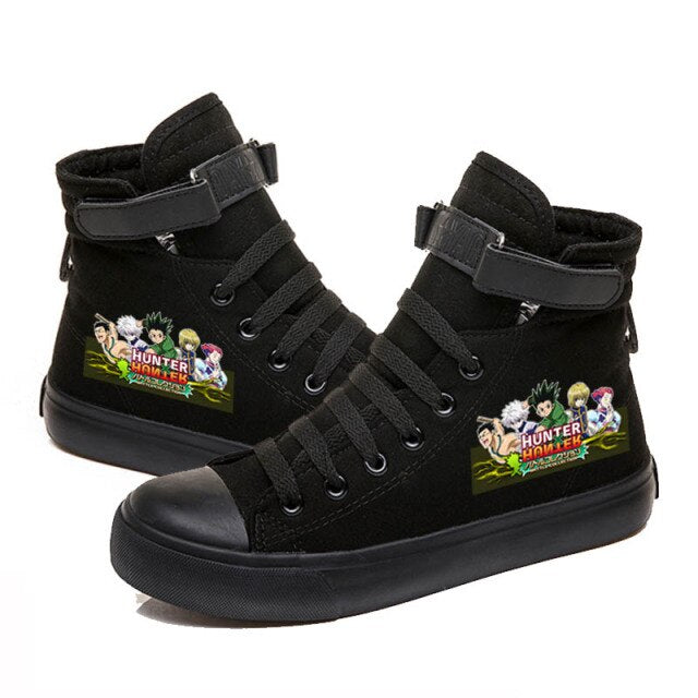 Zapatos cerrados altos Hunter x Hunter Personajes Zapatillas Zapatillas Adulto Hombres Mujeres