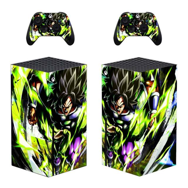 Sticker Xbox Series X Broly DBS