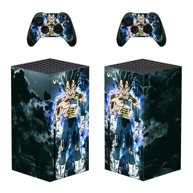 Sticker Xbox Series X Vegeta Ultra Instinct