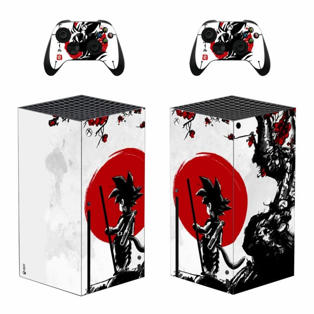 Sticker Xbox Series X Goku Enfant