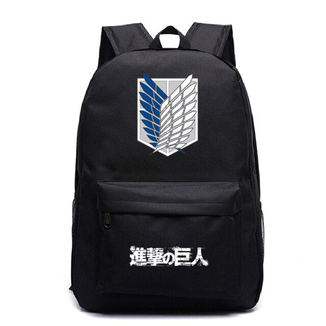 Sac à dos Attaque des Titans Bataillons d'Exploration Cartable