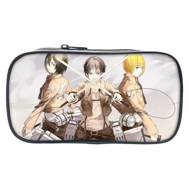 Trousse Eren Mikasa Armin Attaque des Titans
